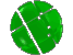 Green Tumbling 3 D Soccer Ball